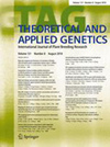 THEORETICAL AND APPLIED GENETICS雜志封面